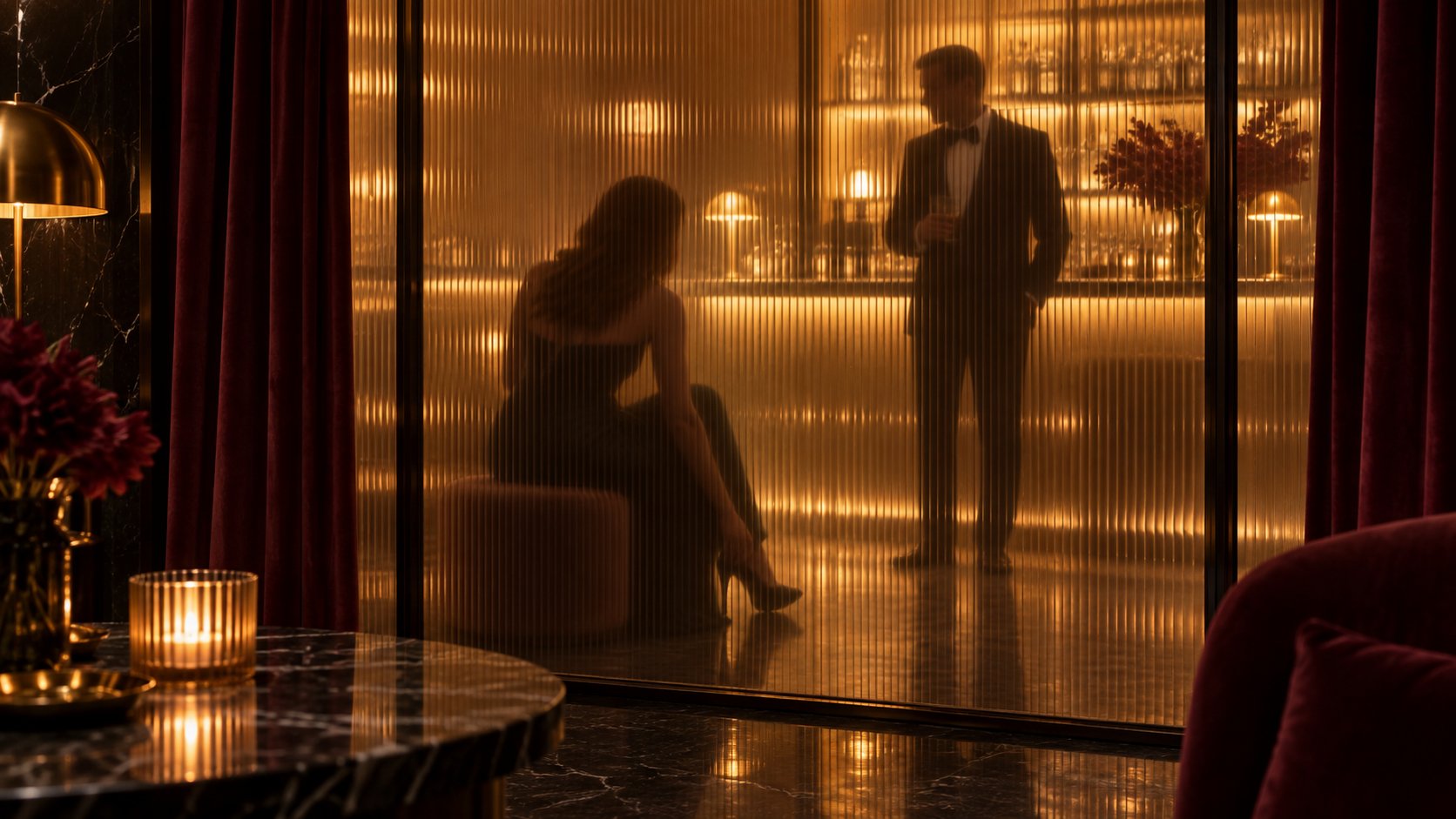 Positions sexuelles debout : appuis, équilibre et confort — photographie éditoriale nocturne et suggérée
